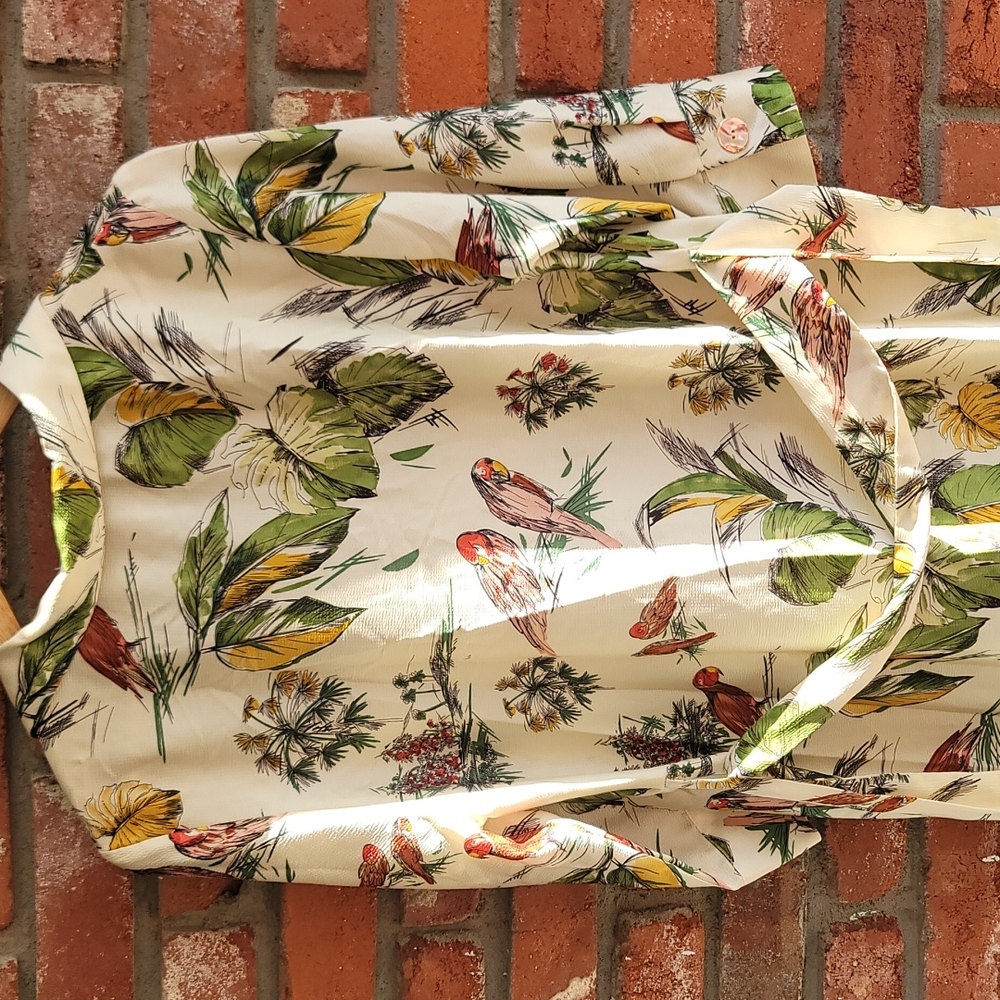 Zara Parrot Shirt Dress. Med. - Picture 9 of 9